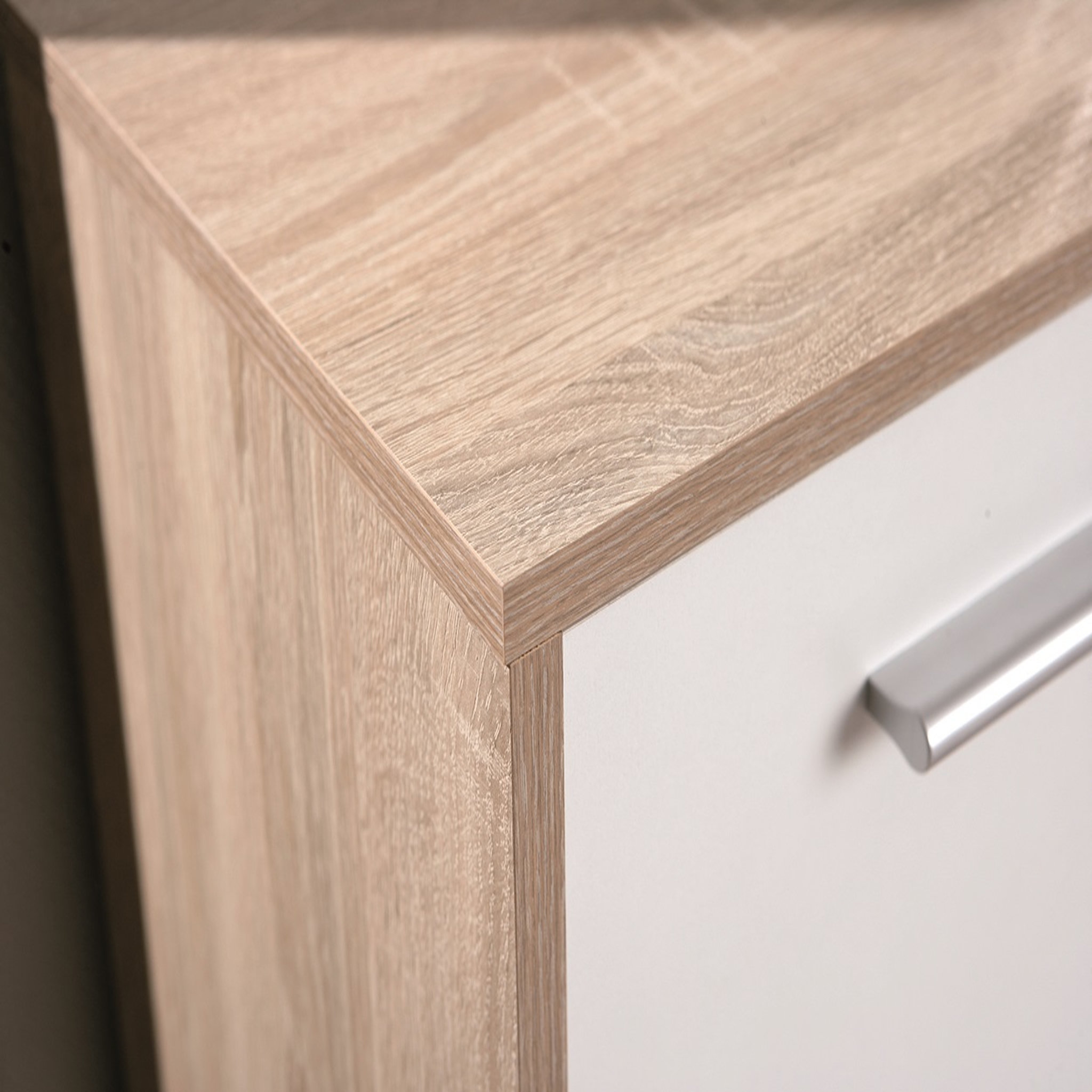 Voir la diapositive 5 : Commode 3 portes - 2 tiroirs KENDO