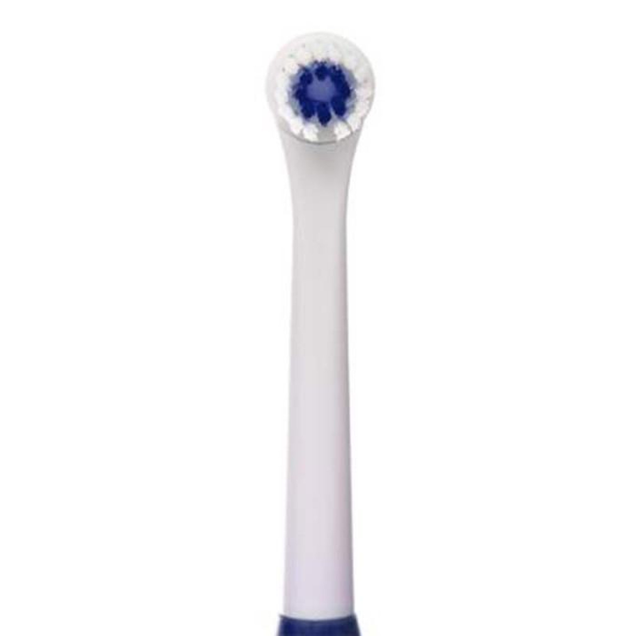 Voir la diapositive 4 : Paris Prix Lot de 4 têtes brosse à dents  électrique  9cm blanc