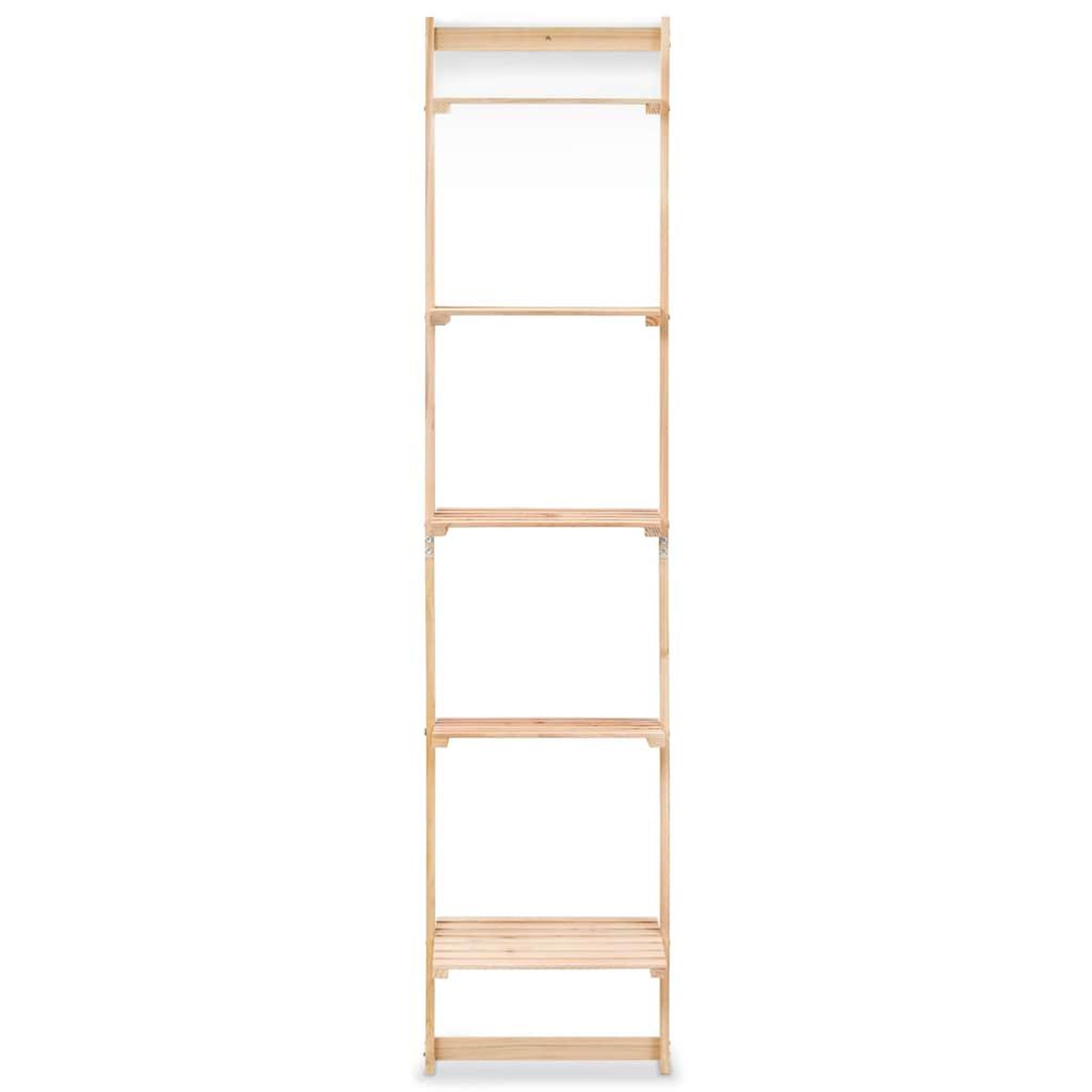 Voir la diapositive 4 : VIDAXL Etagere murale echelle bois de cedre 41,5 x 30 x 176 cm
