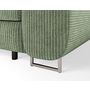 Voir la diapositive 6 : BEST MOBILIER Pablo - canapé droit 2 places avec têtières ajustables - en velours côtelé