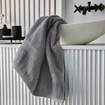 TODAY Drap de bain uni en coton 450 g/m². Coloris disponibles : Rose, Vert, Blanc, Beige, Gris, Bleu, Rouge, Marron, Jaune