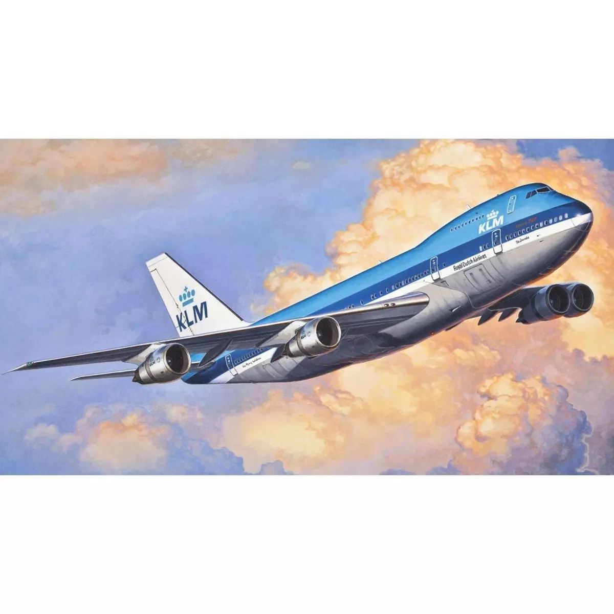 Revell Maquette avion : Model-Set : Boeing 747-200 KLM