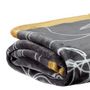 Voir la diapositive 2 : ATELIER DU COTON Plaid ultra-doux 130x160 cm Nymphea
