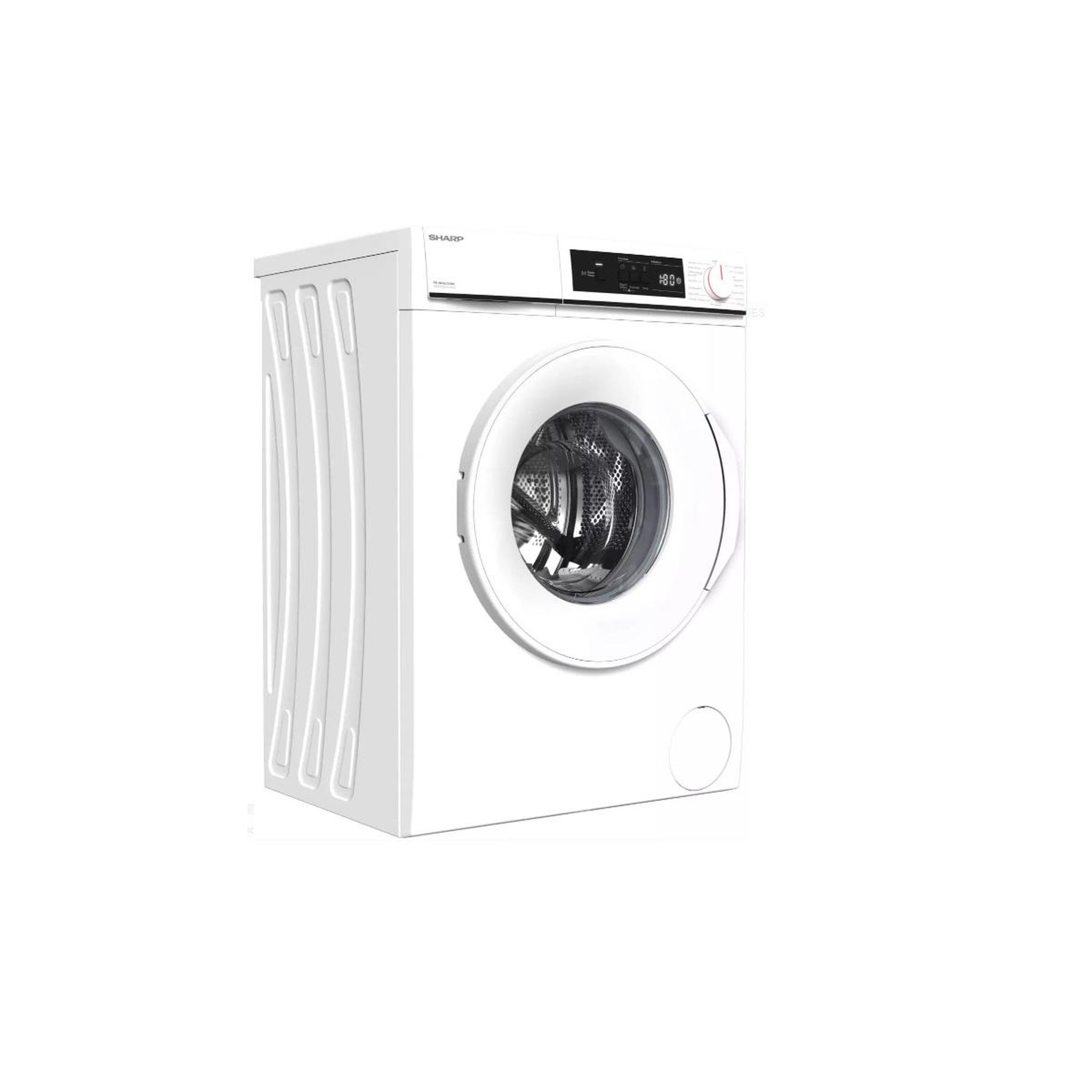 Voir la diapositive 3 : Sharp Lave-linge frontal 6kg 1200 tours/min - esnfa6121wc