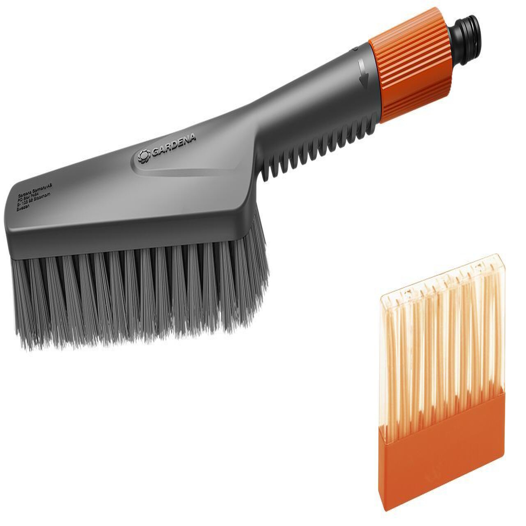Gardena Kit brosse de lavage à main S souple