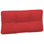 Voir la diapositive 5 : VIDAXL Coussins de palette lot de 3 rouge tissu