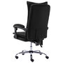 Voir la diapositive 4 : VIDAXL Chaise de bureau de massage Noir Similicuir