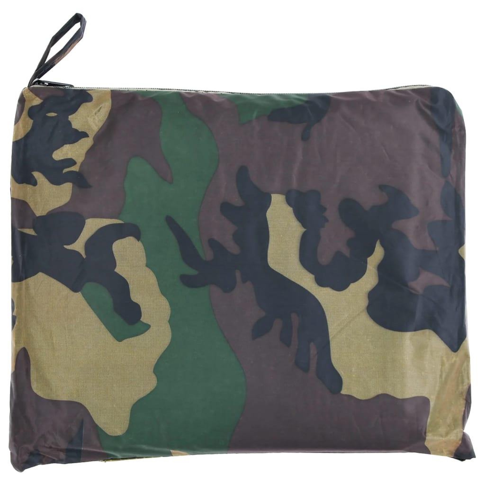Voir la diapositive 2 : VIDAXL Poncho de pluie impermeable pour camping/randonnee Camouflage