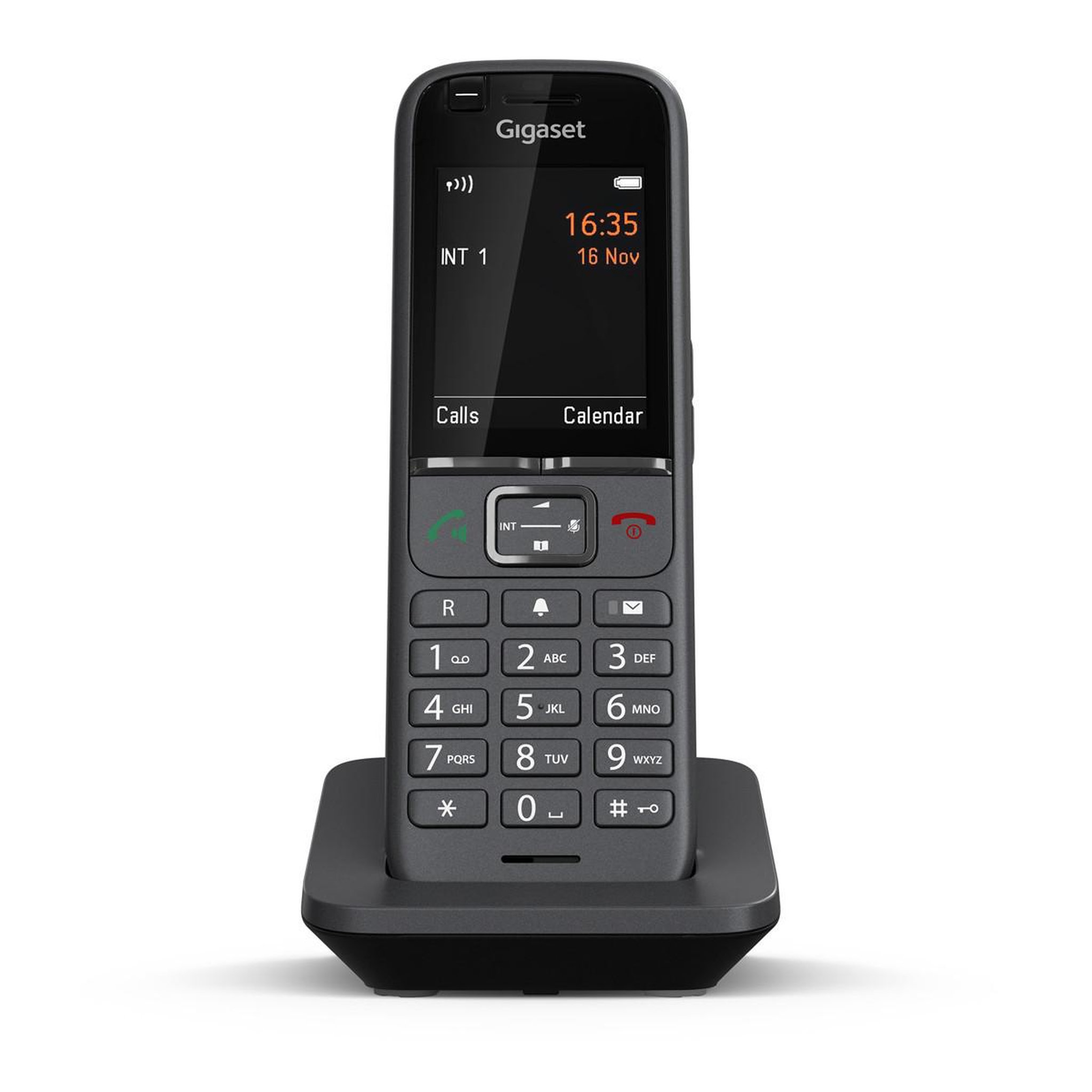 Voir la diapositive 3 : GIGASET Téléphone DECT Gigaset S700H PRO avec identification de l'appelant Anthracite