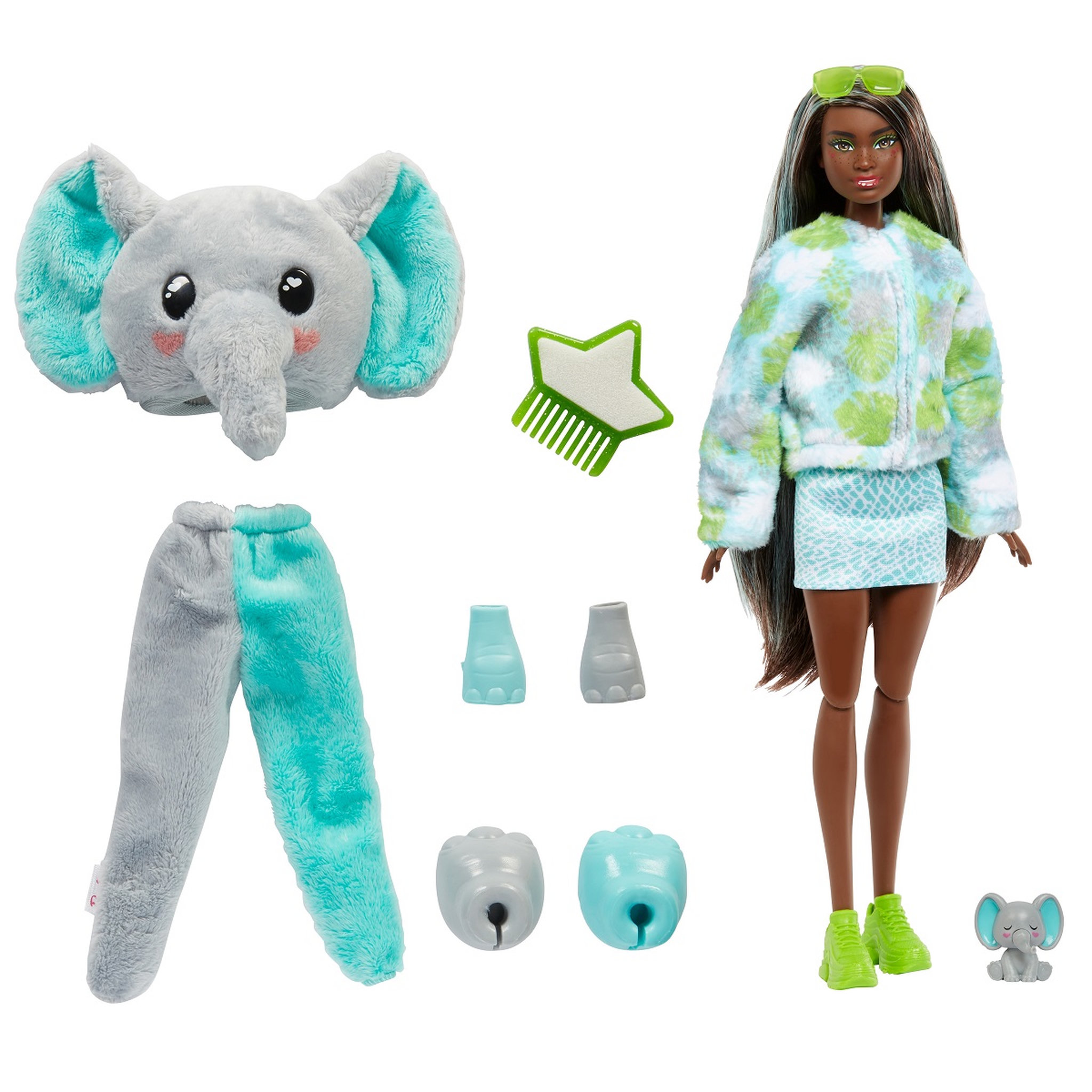 Voir la diapositive 2 : BARBIE Poupée Barbie Cutie Reveal Elephant