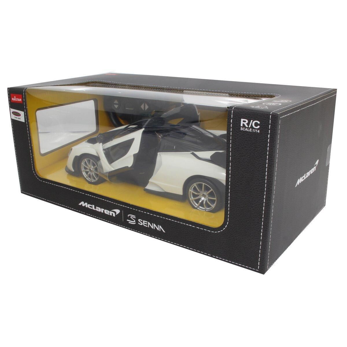 Jamara Voiture télécommandée McLaren Senna 1:14 blanc 2,4GHz