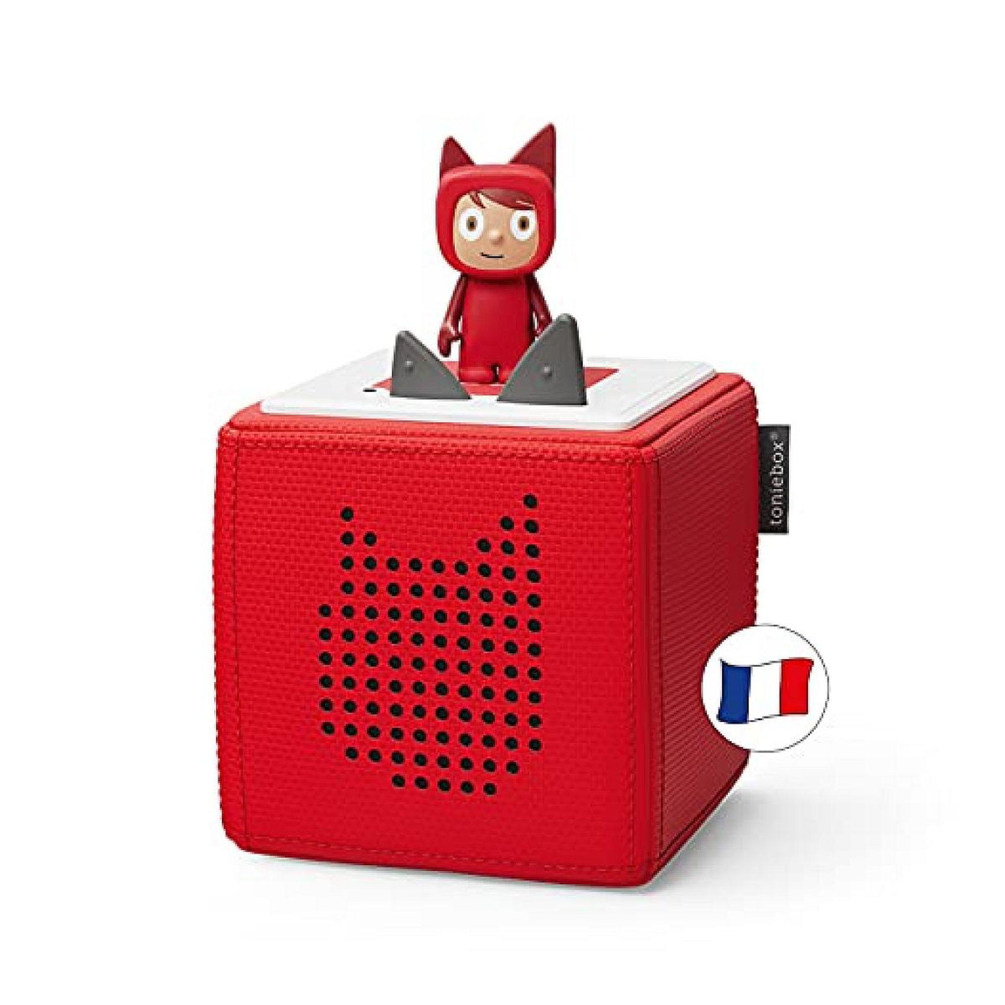 Voir la diapositive 2 : TONIES Mon Premier Coffret Toniebox Rouge + 1 Figurine Tonie Creatif