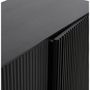 Voir la diapositive 5 : Paris Prix Buffet 3 Tiroirs & 2 Portes Design  Lasco  160cm Noir