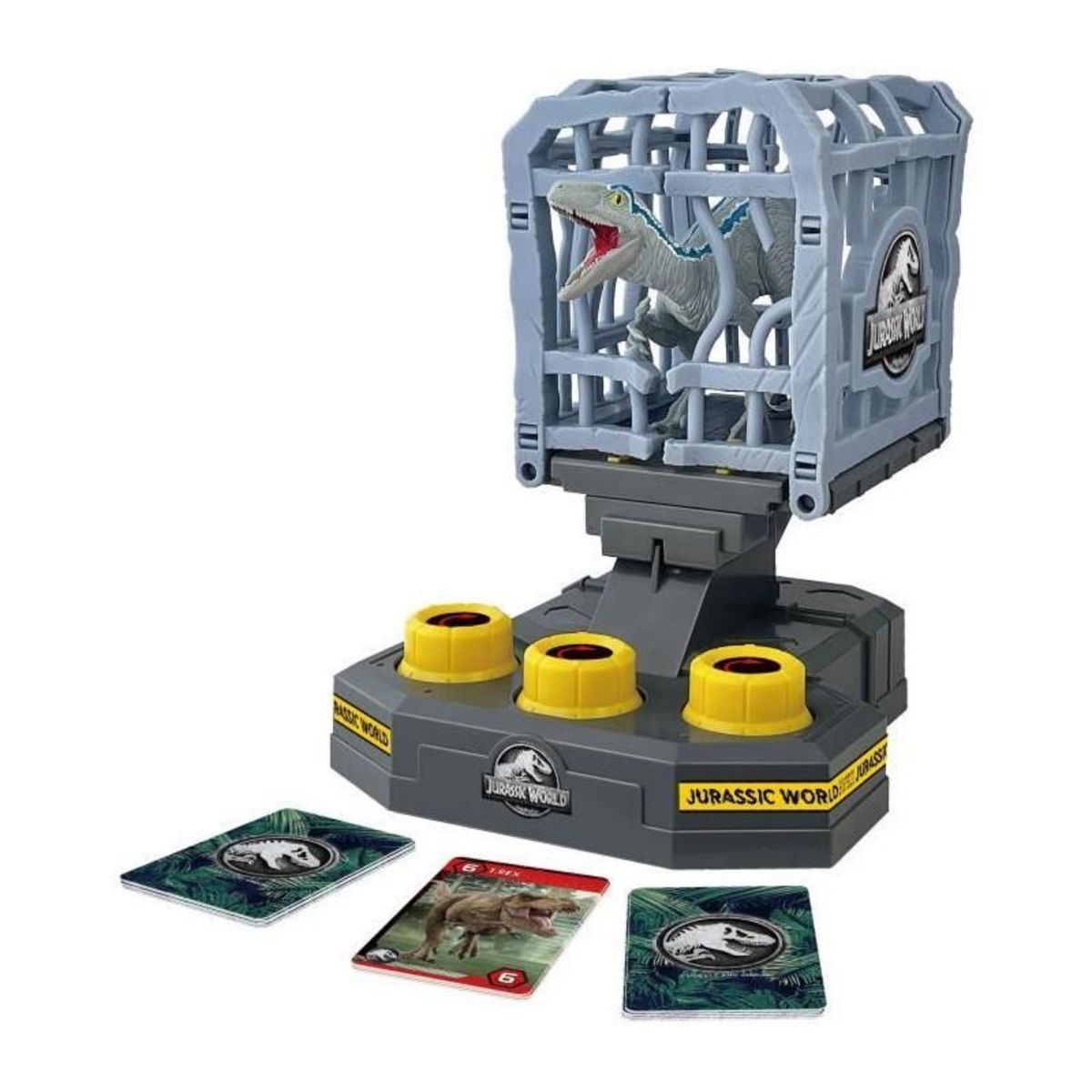 EPOCH Jeu de société avec T-Rex et cage - EPOCH - Jurassic World Cage Breaker