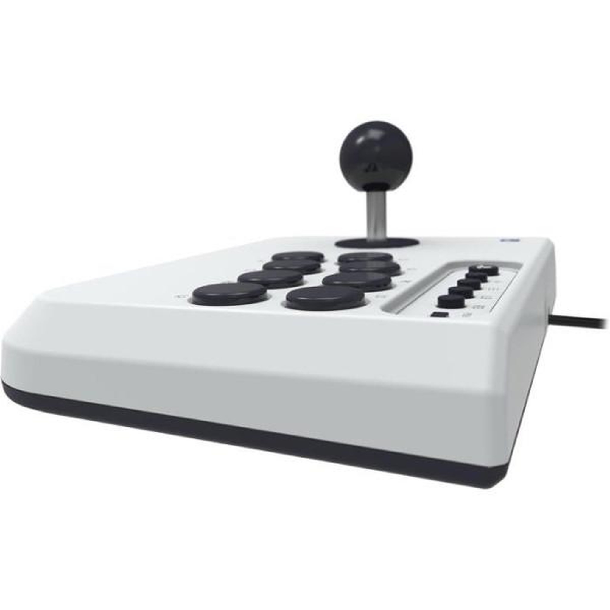 Voir la diapositive 2 : HORI Manette de jeu - PC, PS4 et PS5 - Fighting Stick Mini - PlayStation - Filaire - Blanc - Hori