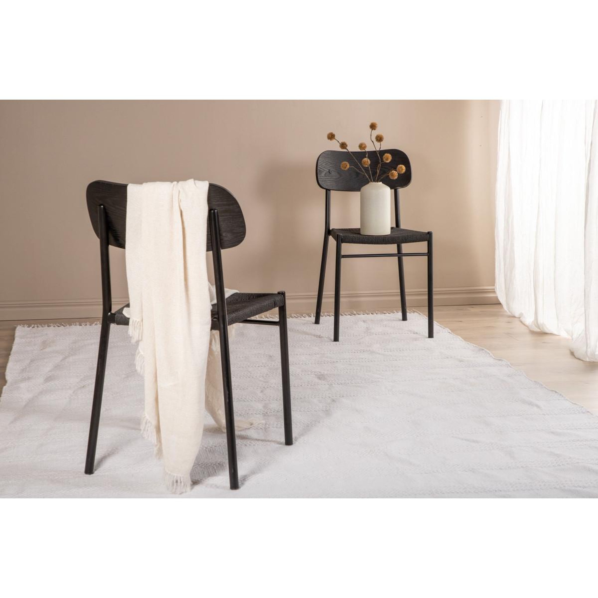 Voir la diapositive 6 : Paris Prix Tapis déco  nico  160x230cm blanc cassé