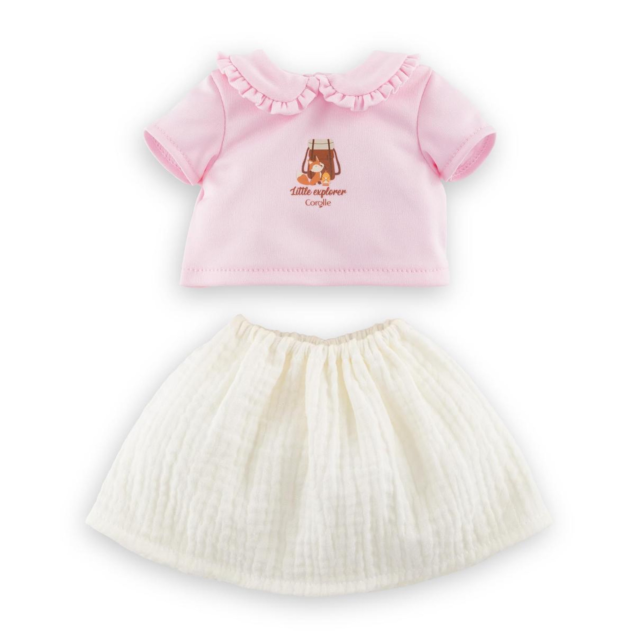 Corolle T-Shirt et Jupe Petit Explorateur pour poupon 36 cm