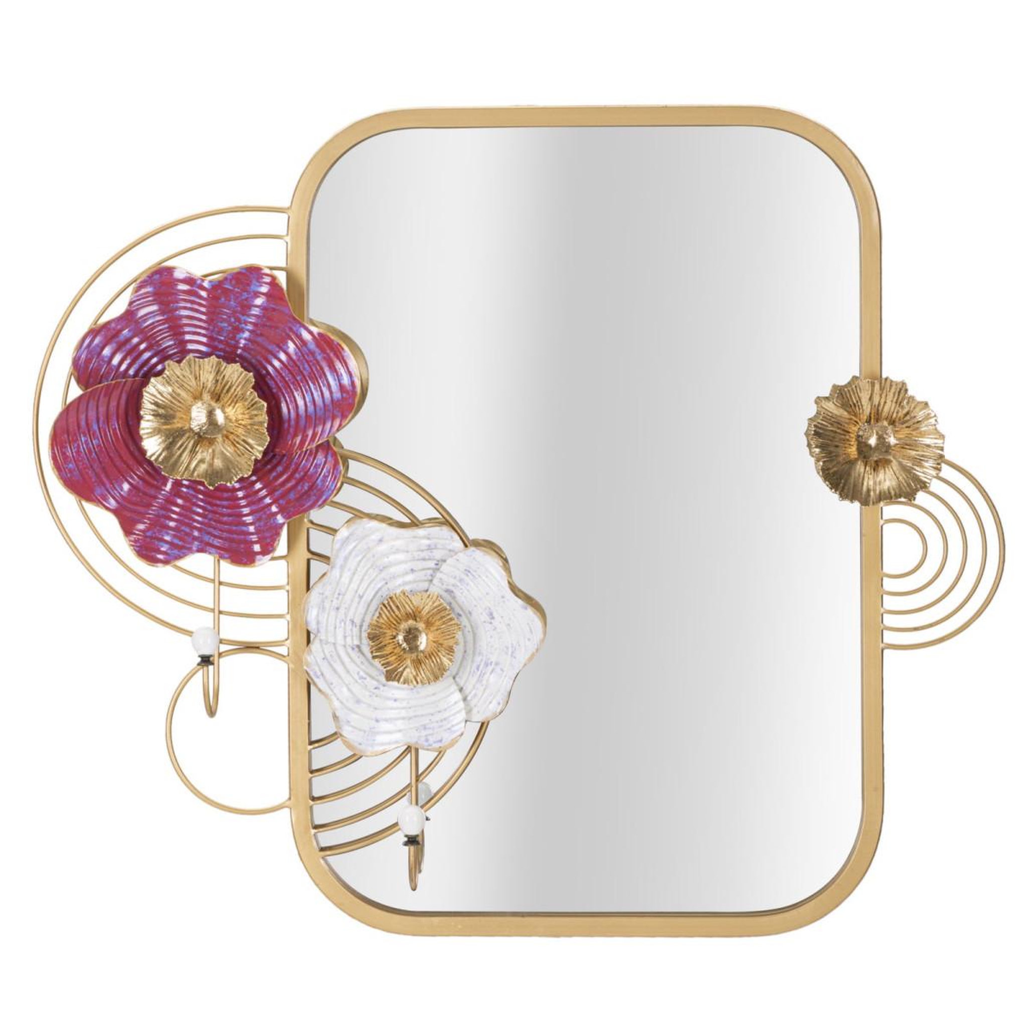 Paris Prix Miroir mural avec 2 crochets  lovis  75cm multicolore