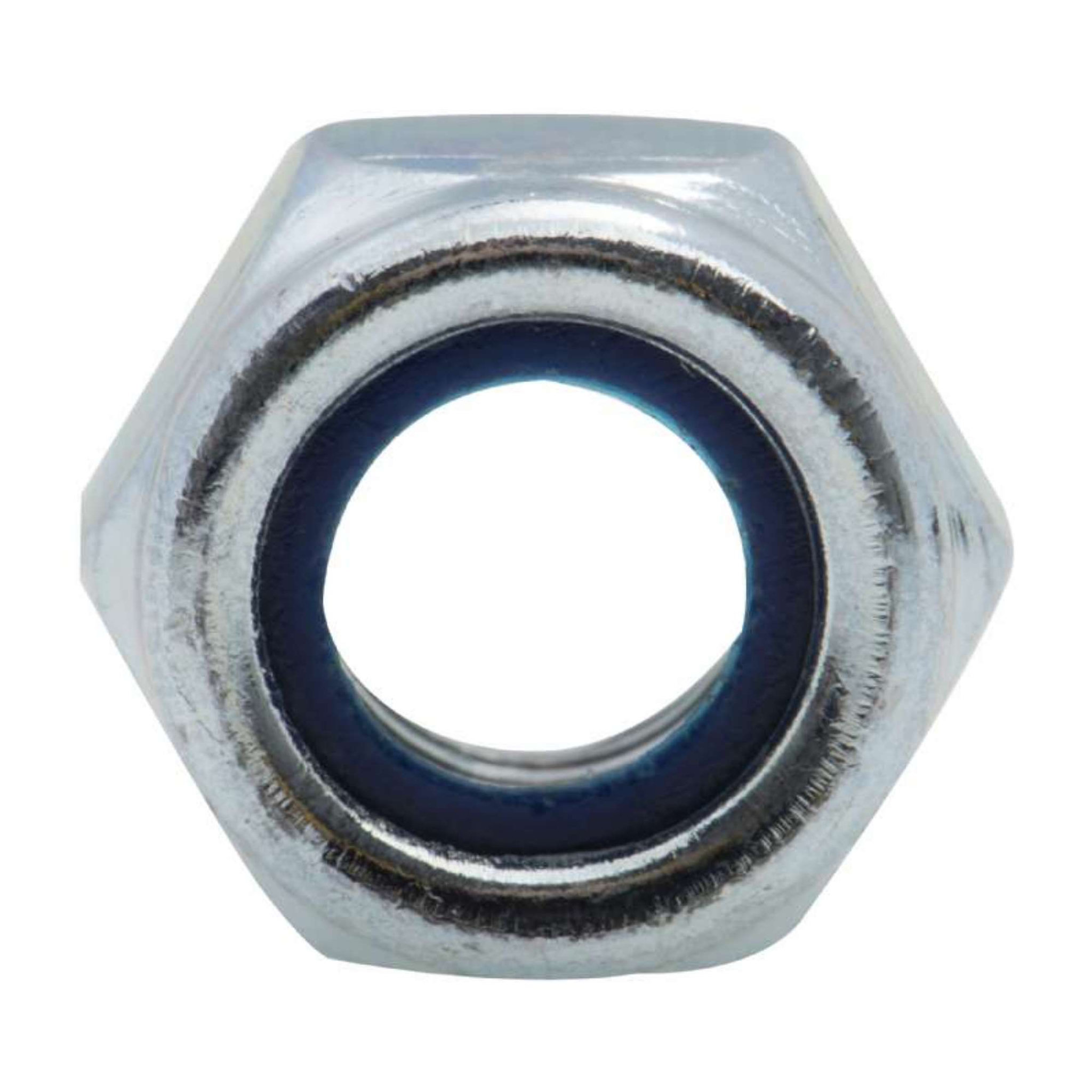 Voir la diapositive 5 :  Écrou frein zingué hexagonal Vissal  Classe 6  Ø 5mm  lot de 22 écrous