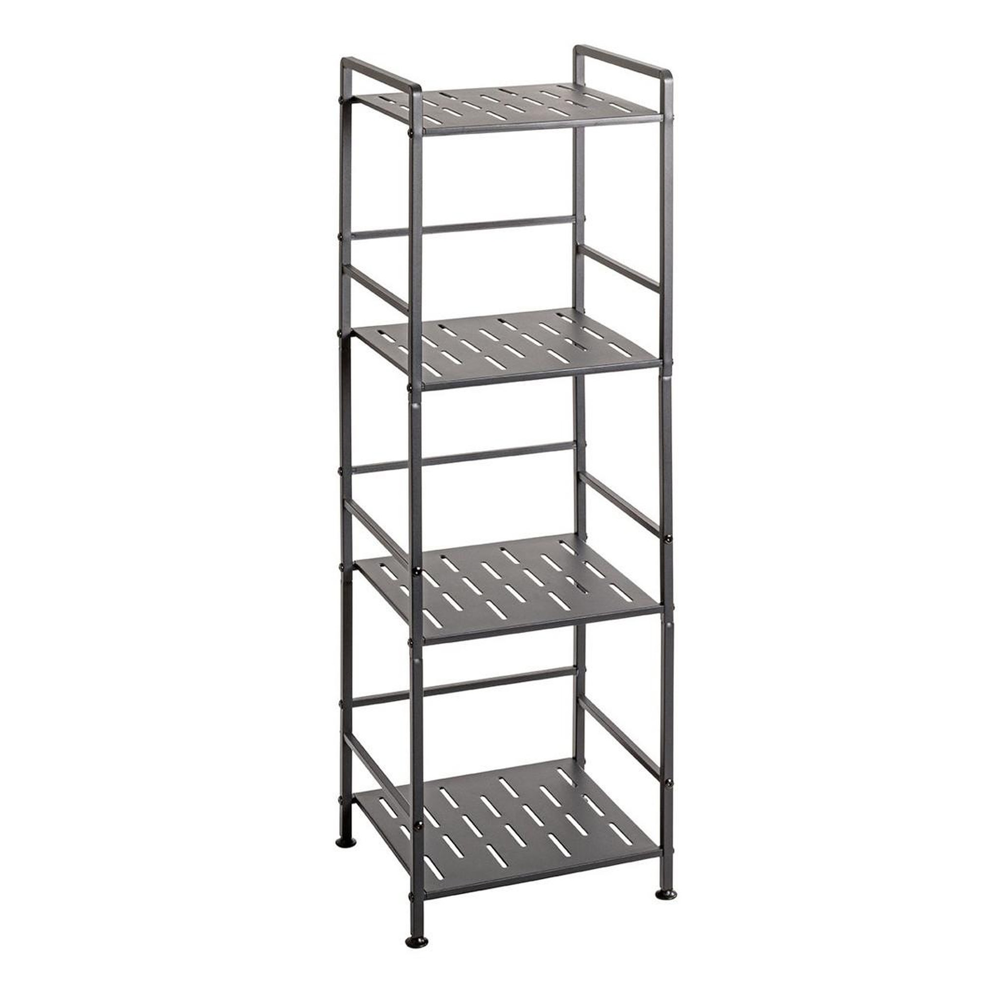 Paris Prix Étagère design 4 niveaux  ombre  106cm anthracite