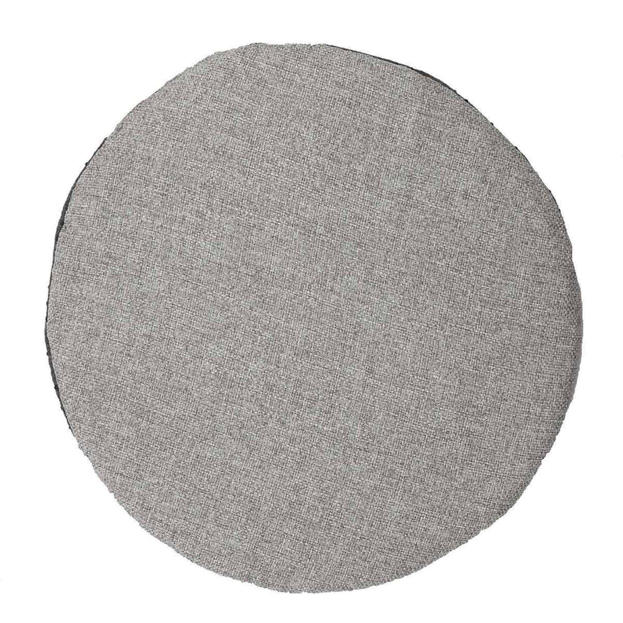 Voir la diapositive 1 : The Home Deco Factory Galette de chaise  tissu  34cm gris