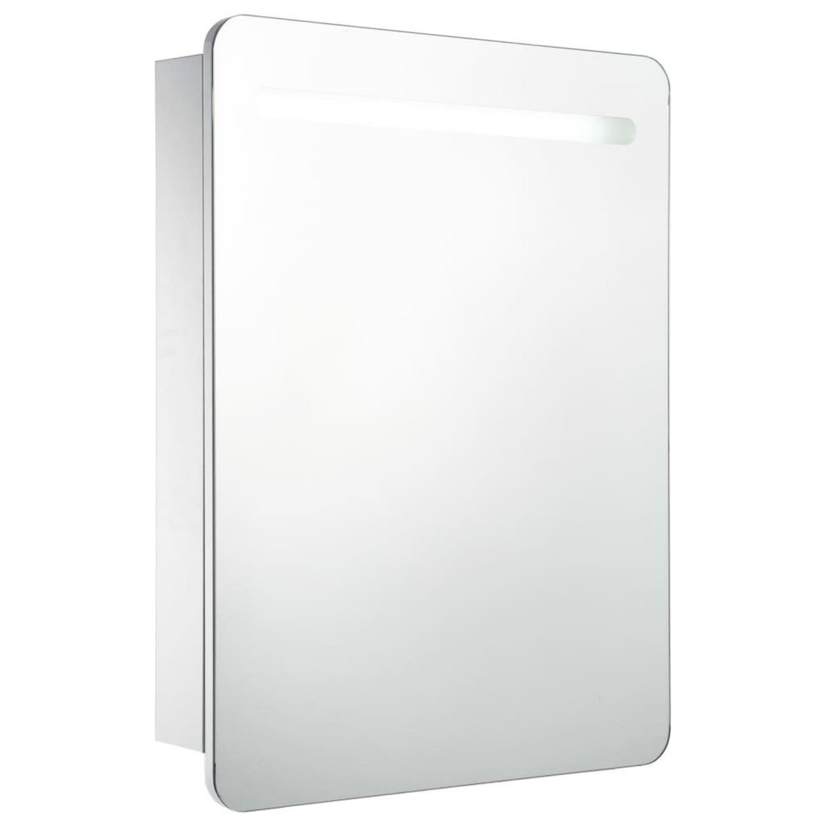 VIDAXL Armoire de salle de bain a miroir LED 60x11x80 cm