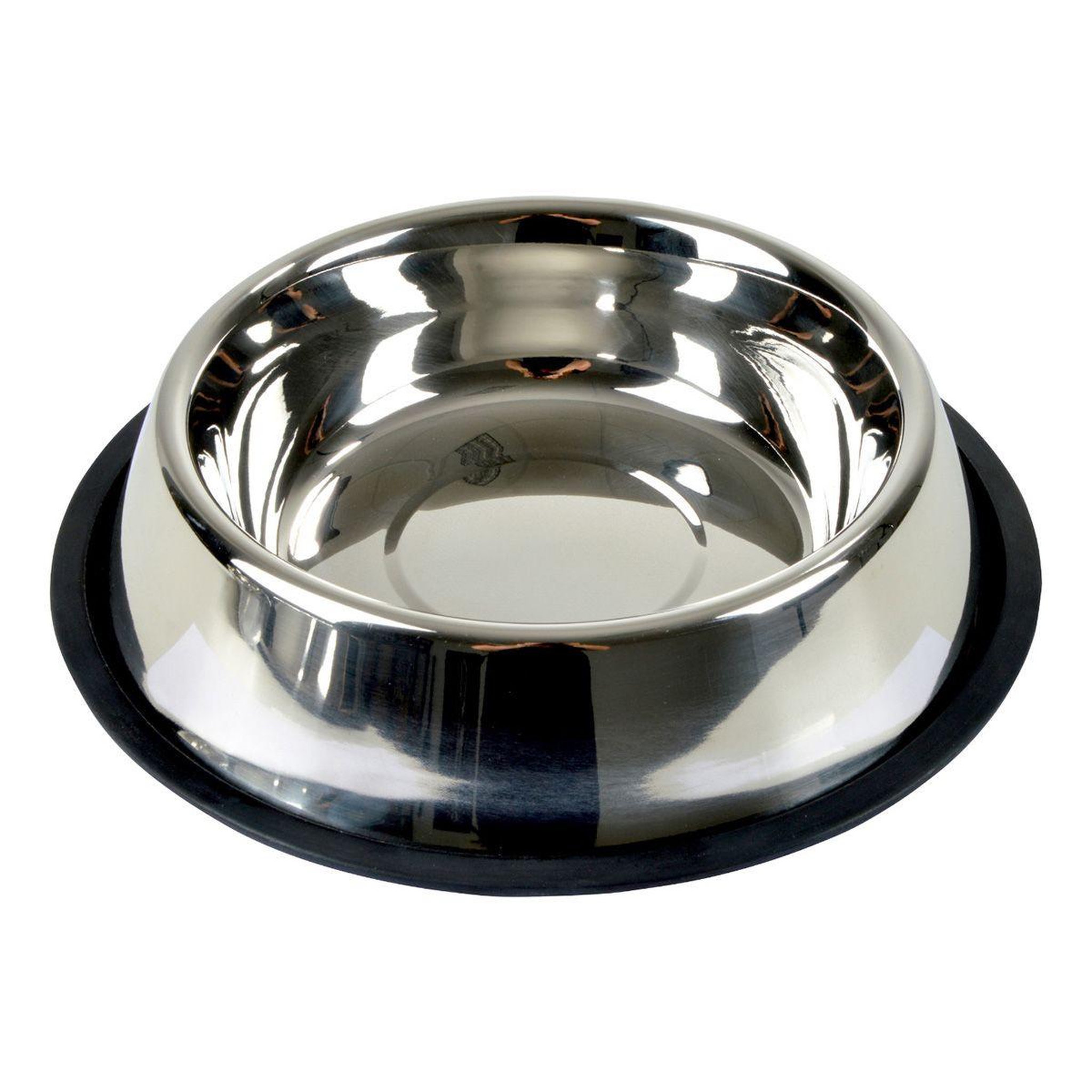 LOVE STORY Gamelle antidérapante chien & chat  inox  25cm argent