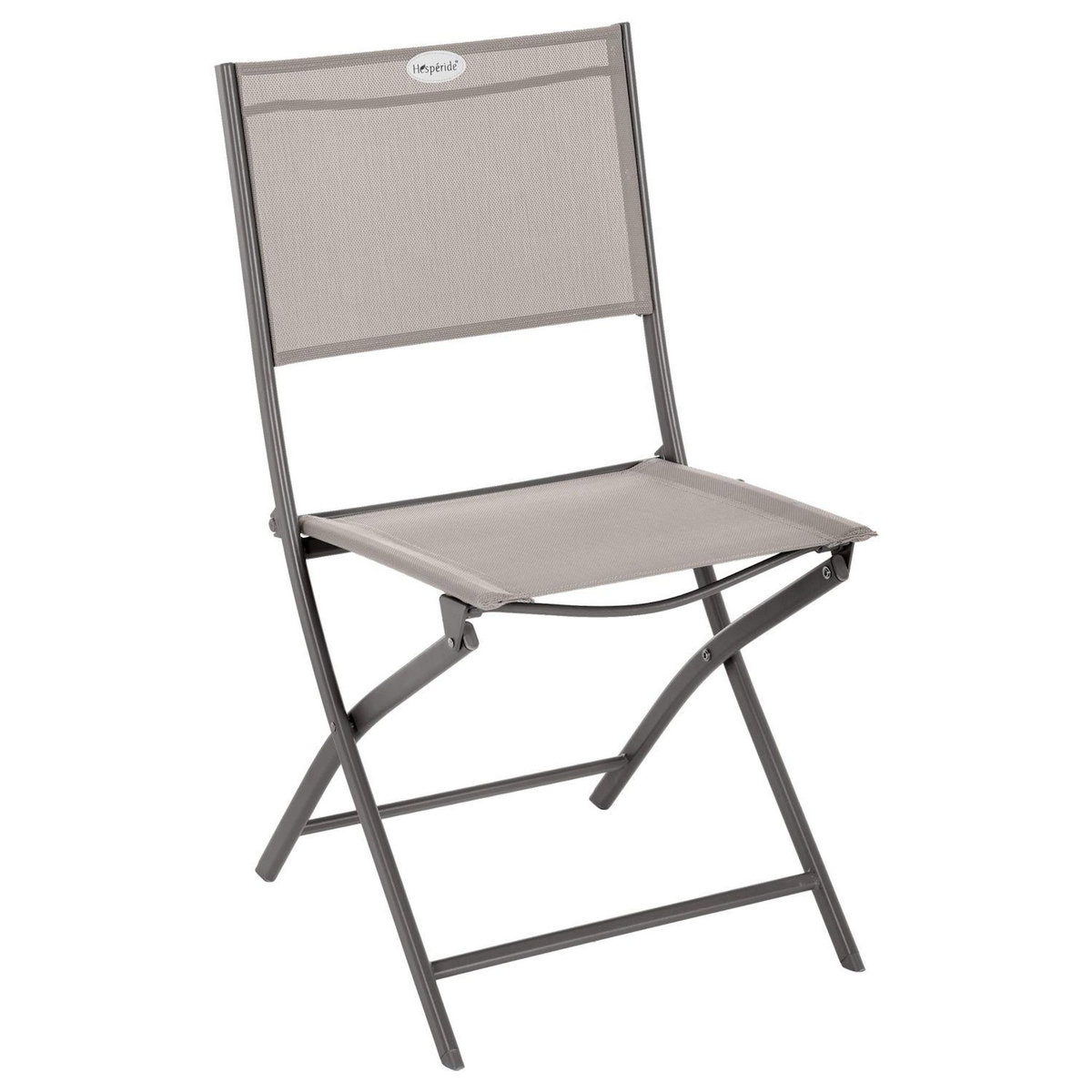 TOILINUX Lot de 4 Chaises de jardin pliables Modula