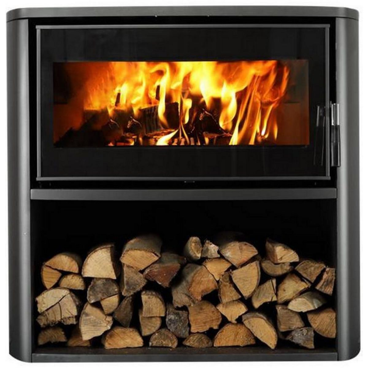 Supra Poêle à bois 7.7kw noir - fr9010570b