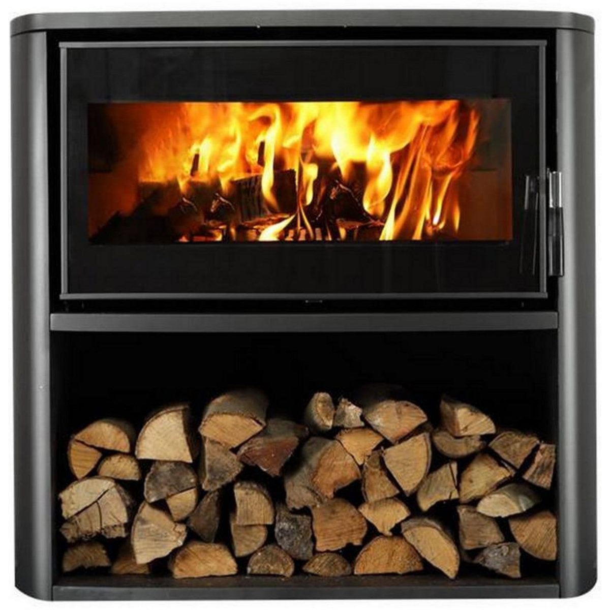 Supra Poêle à bois 7.7kw noir - fr9010570b