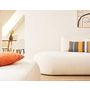 Voir la diapositive 2 : LISA DESIGN Santorini - canapé modulable d'angle droit + pouf - 4 places - en tissu texturé