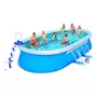 BESTWAY Kit piscine autoportante Ellipse FAST SET 6,10 x 3,66 x 1,22m