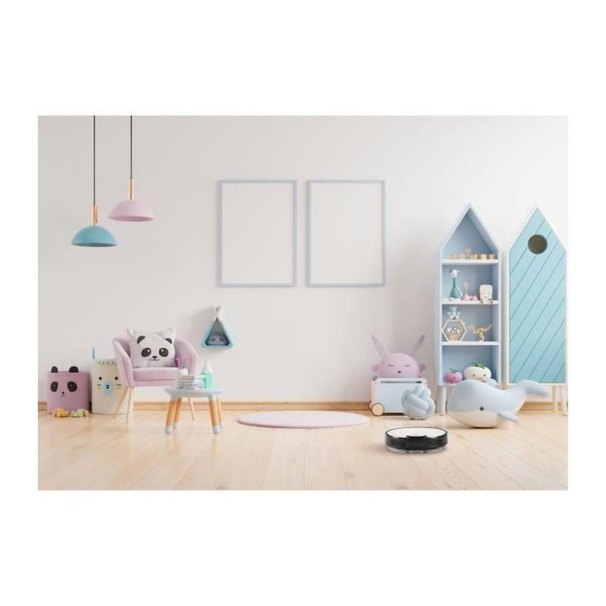 Medion MEDION X40 SW - Robot Aspirateur Laveur - 8000 Pa - 400 ml - Navigation Laser et Fonction Balayage