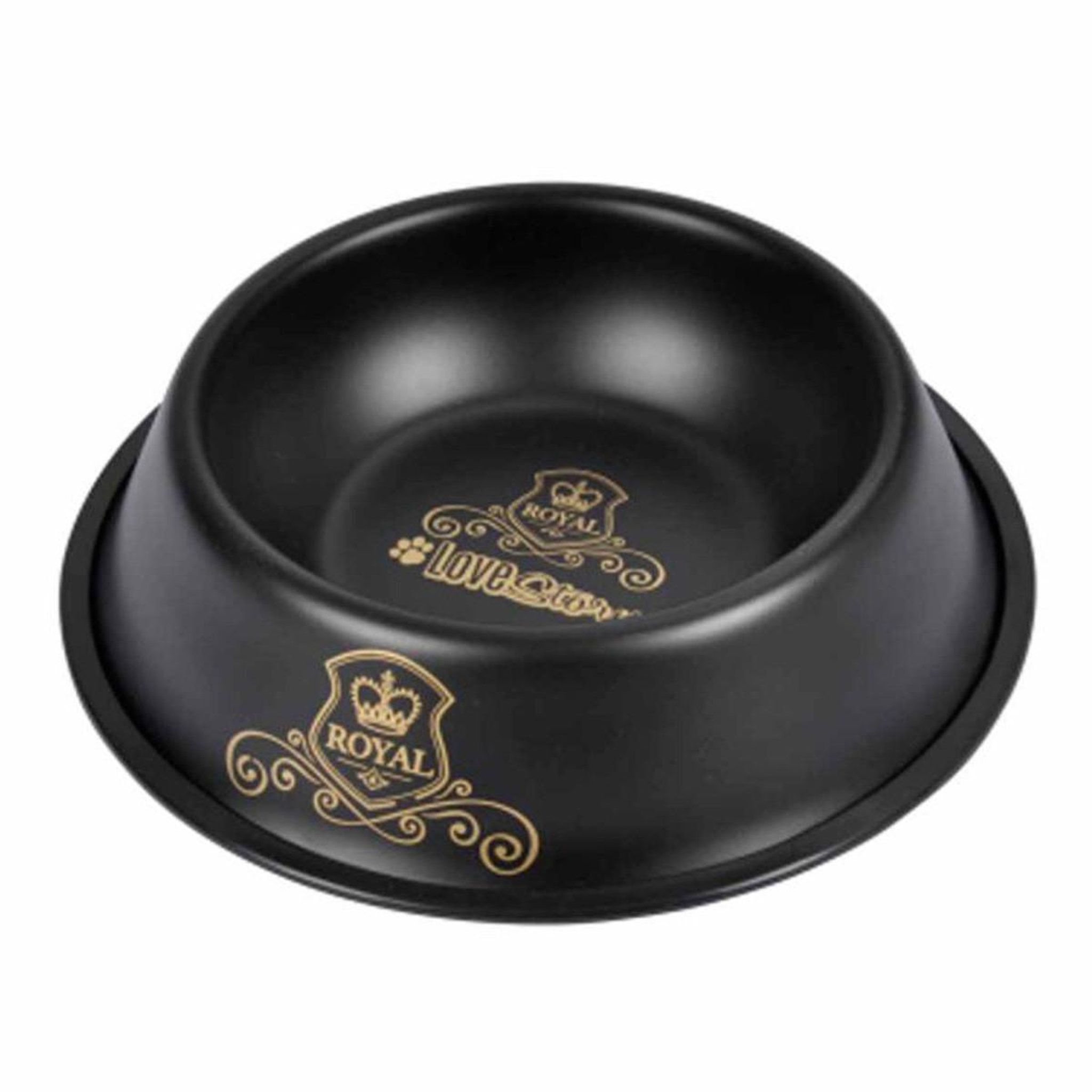 HOMEA Gamelle pour chien & chat  luxury  21cm noir