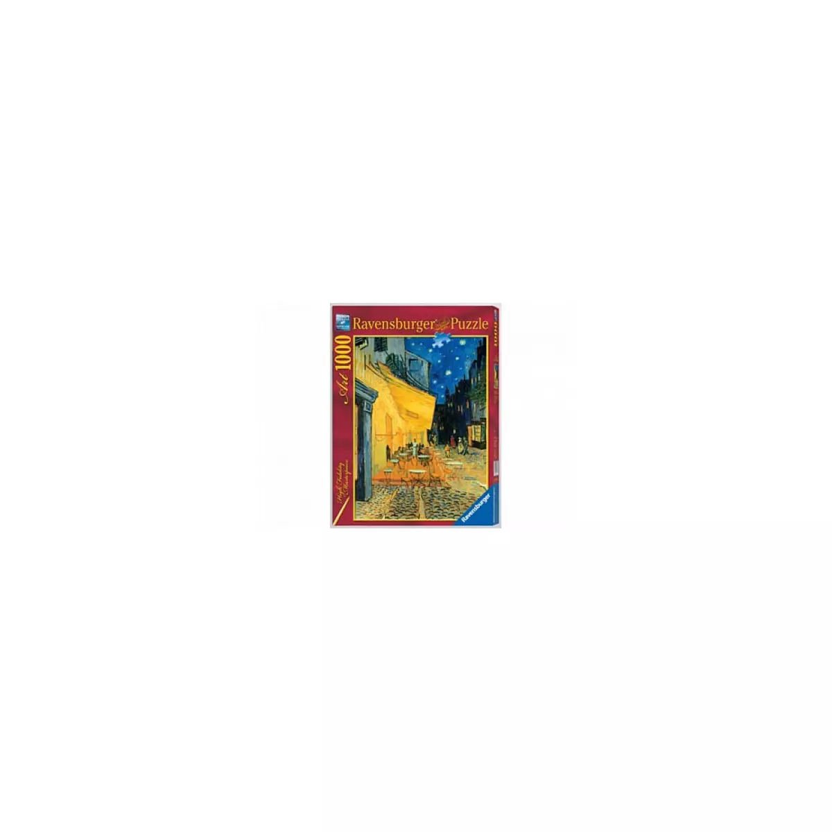 RAVENSBURGER Puzzle 1000 p Art collection - Terrasse de café, le soir / Vincent Van Gogh