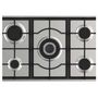 Voir la diapositive 2 : Fagor Table de cuisson gaz 75cm 5 feux inox - FAG6650X