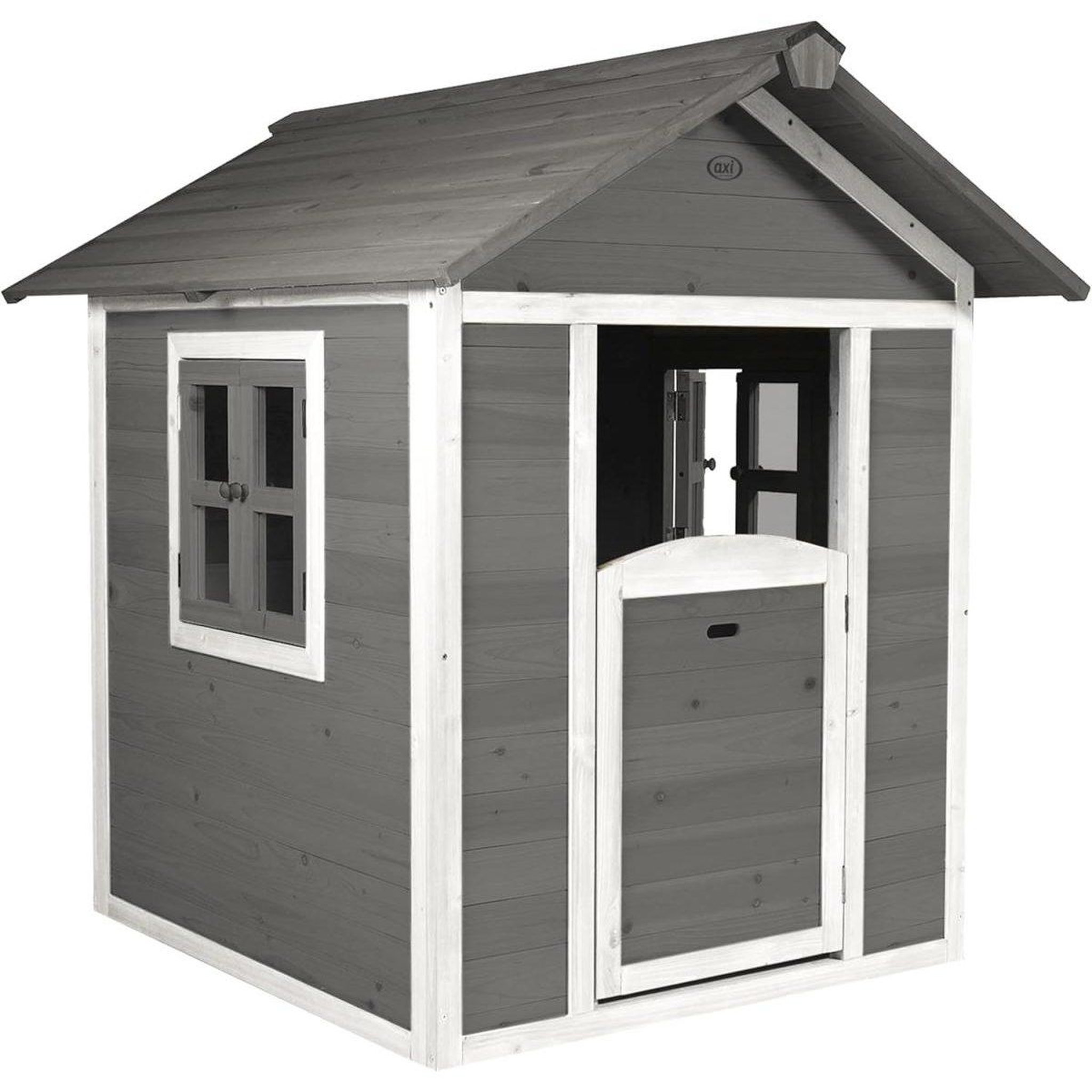 Axi House Maisonnette lodge gris blanc