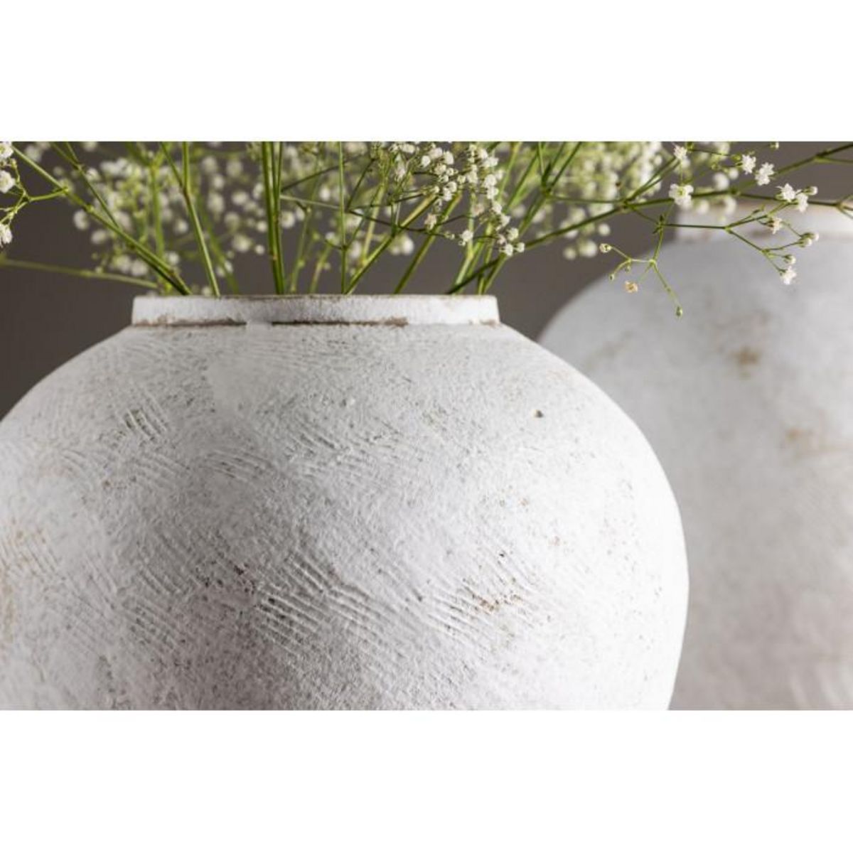 Paris Prix Vase Déco  Globe  25cm Beige