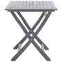 Voir la diapositive 4 : VIDAXL Ensemble a manger de jardin 7 pcs Bois d'acacia massif Gris