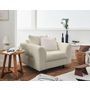 Voir la diapositive 1 : LISA DESIGN Rune - fauteuil - en tissu bouclette