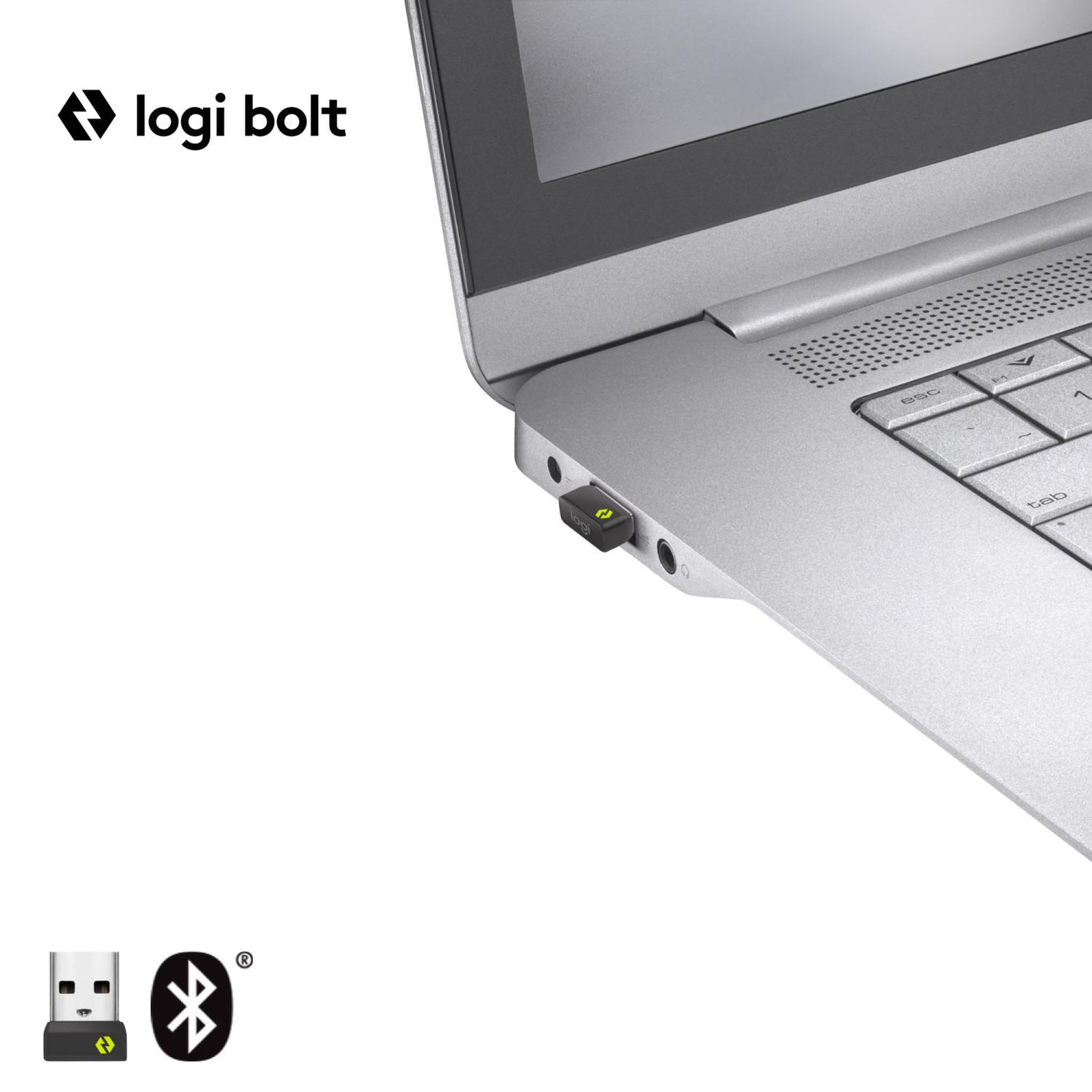 Voir la diapositive 3 : Logitech Logitech signature m650 for business souris droitier rf sans fil + bluetooth optique 4000 dpi