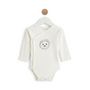 Voir la diapositive 2 : INEXTENSO Ensemble de naissance gilet + pantalon + body + bonnet bébé 