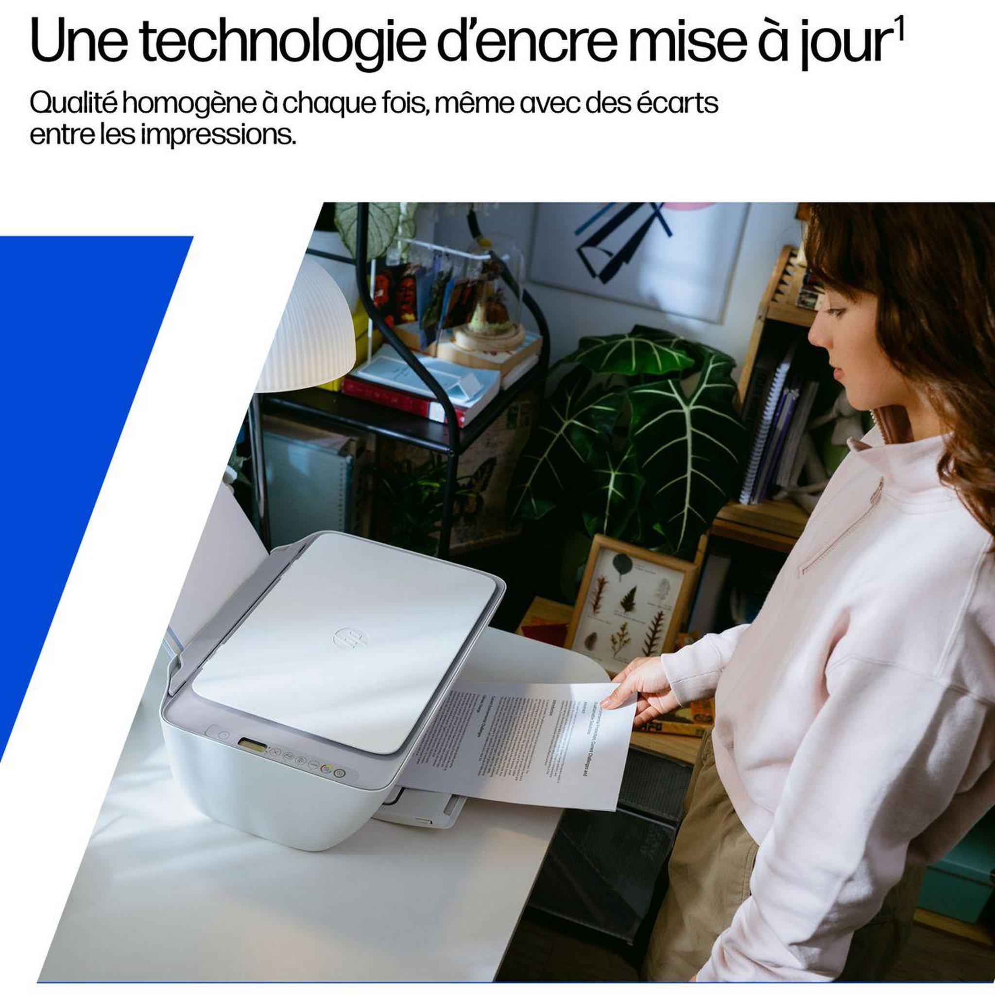 Voir la diapositive 5 : HP Imprimante jet d'encre DeskJet 2922/2920 éligible Instant Ink