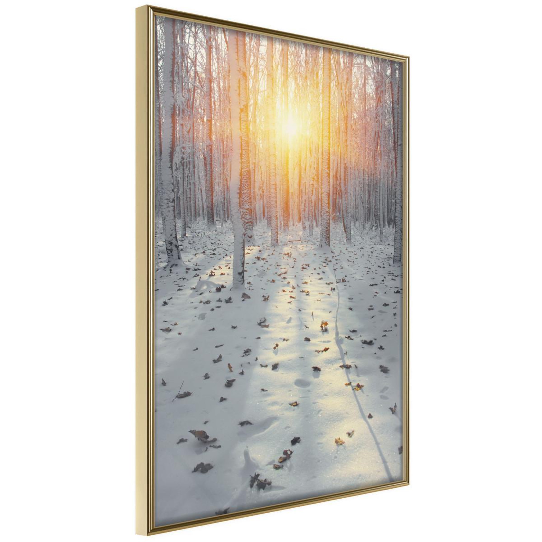 Paris Prix Affiche Murale Encadrée  Frosty Sunset