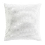 Paris Prix Coussin Déco en Velours Relief  Java  45x45cm Blanc