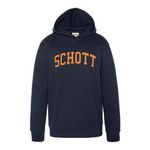 Schott Sweat à capuche  Junior Schott Swh800. Coloris disponibles : Bleu