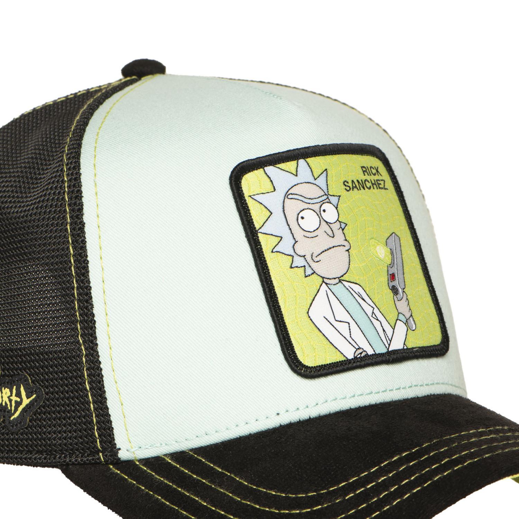 Voir la diapositive 3 : CAPSLAB Casquette trucker prenium portal gun