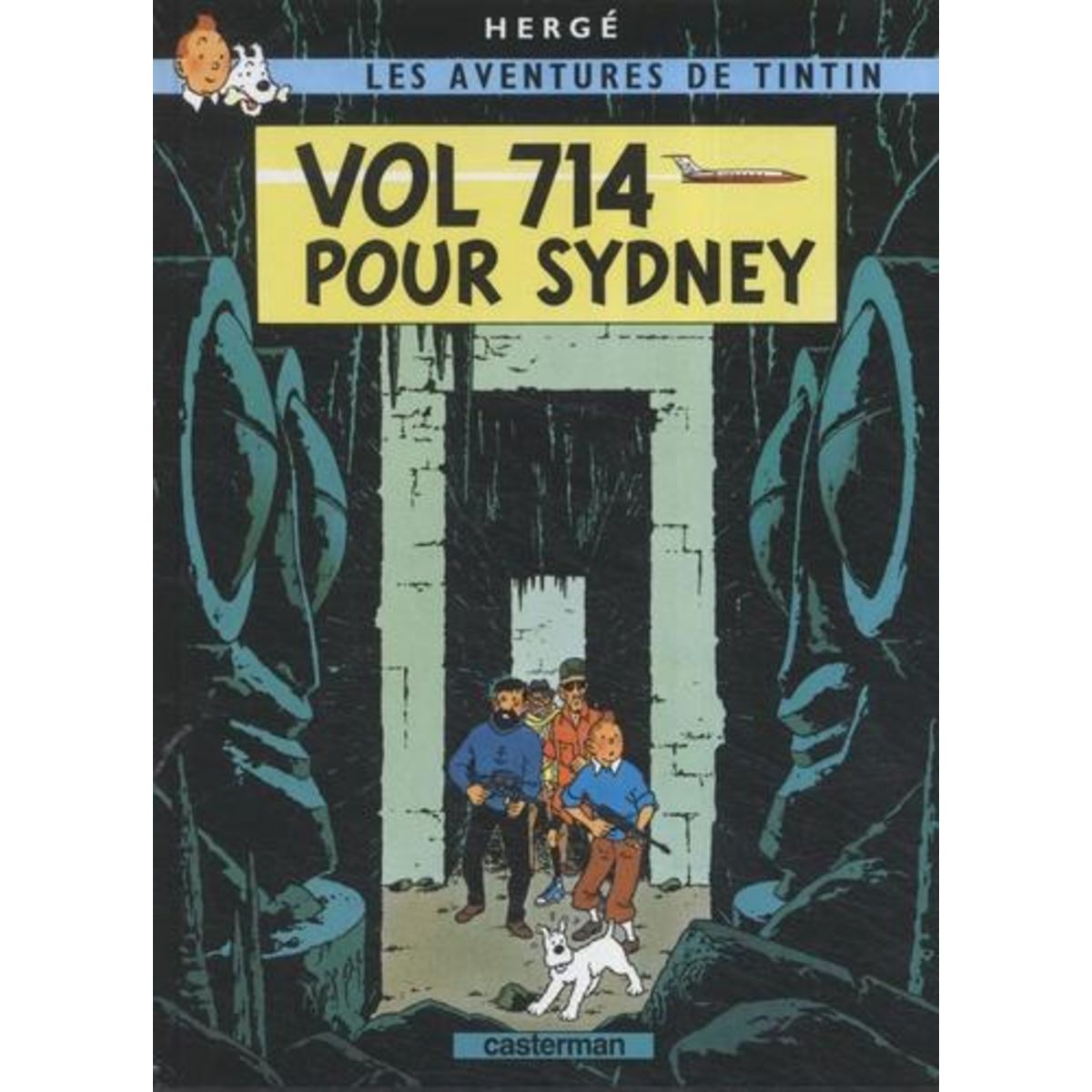 LES AVENTURES DE TINTIN TOME 22 : VOL 714 POUR SYDNEY. MINI-ALBUM, Hergé