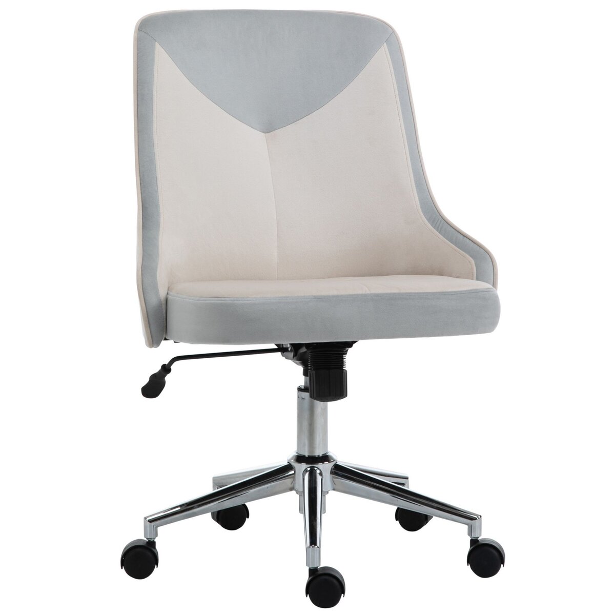 Vinsetto Chaise de bureau ergonomique hauteur réglable piètement