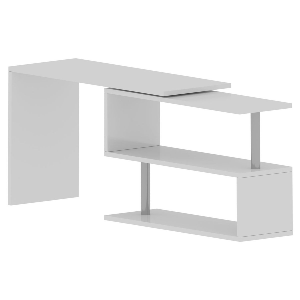 Bureau modulable droit ou d'angle 120/177cm ALTO